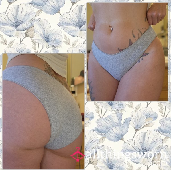 Soft Grey Cotton Cheekys