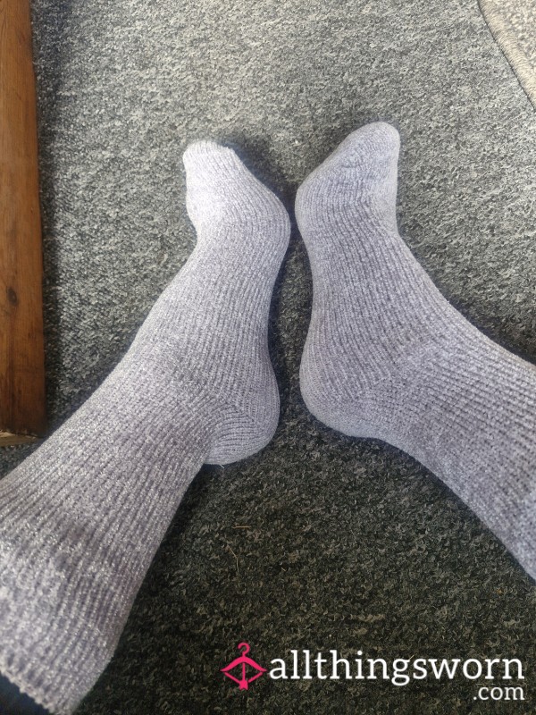 Soft Grey Socks
