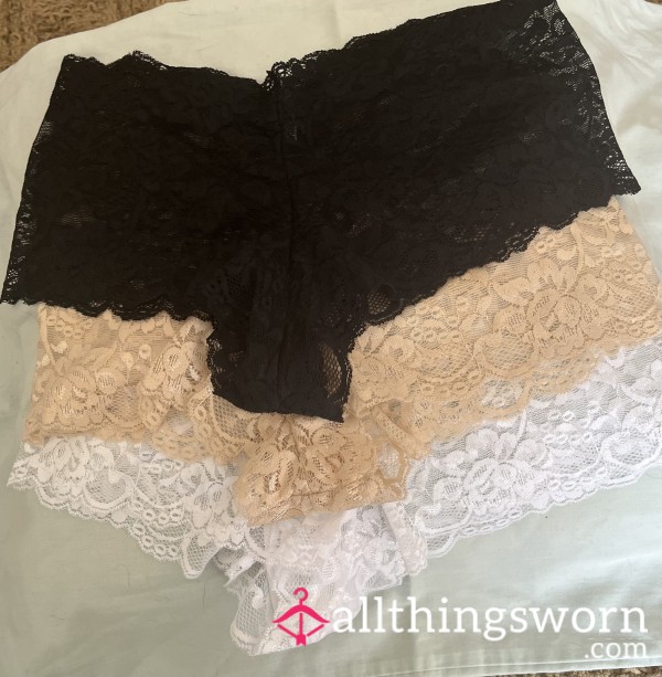 Soft Lace A** Hugging Panties