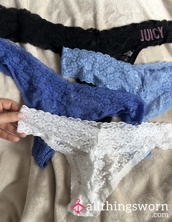 Soft Lace Thong