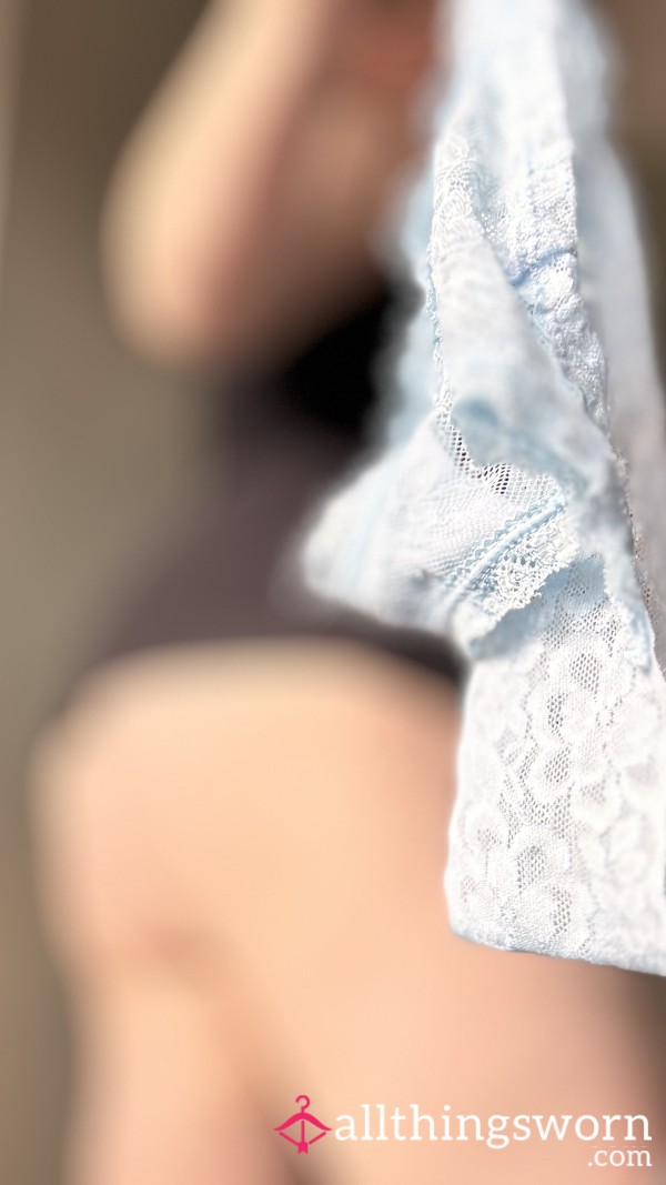 Soft Lace Thongs Blue Pink Or Peach 🍑