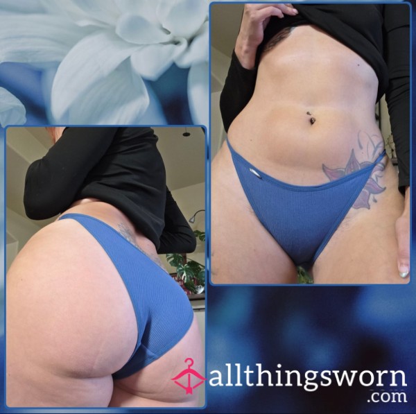 Soft Low Rise, Tight Blue Panty