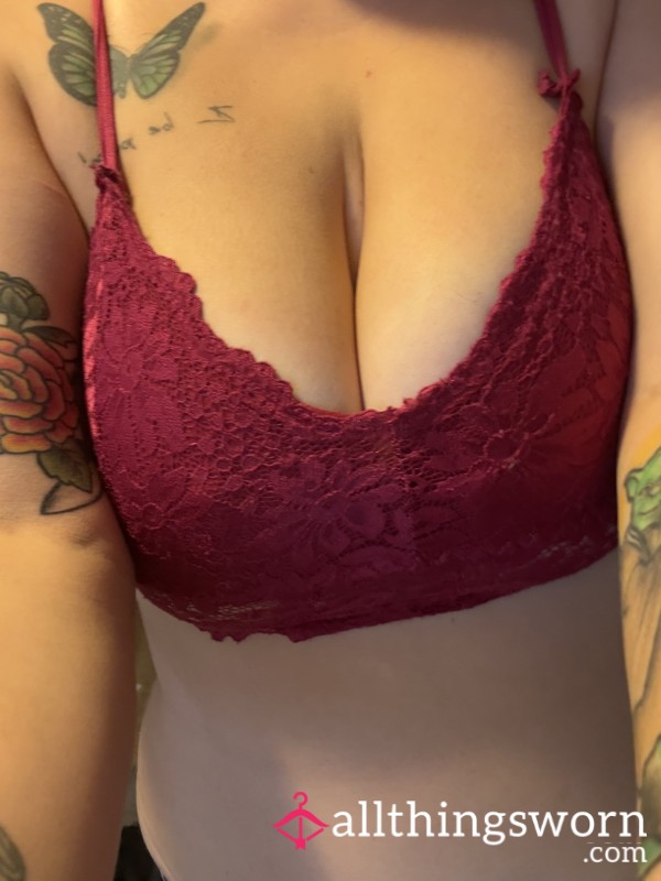 Soft Maroon Bra #3