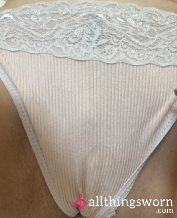 Soft Pink Thong