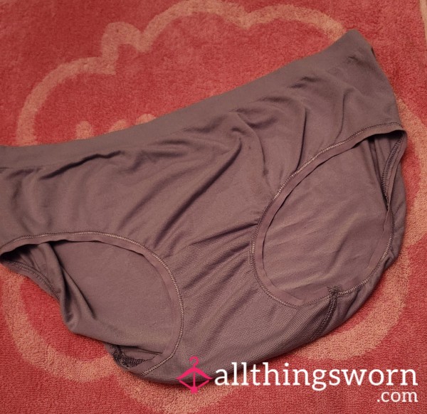 Soft Purple Briefs That Become Soo Smelly