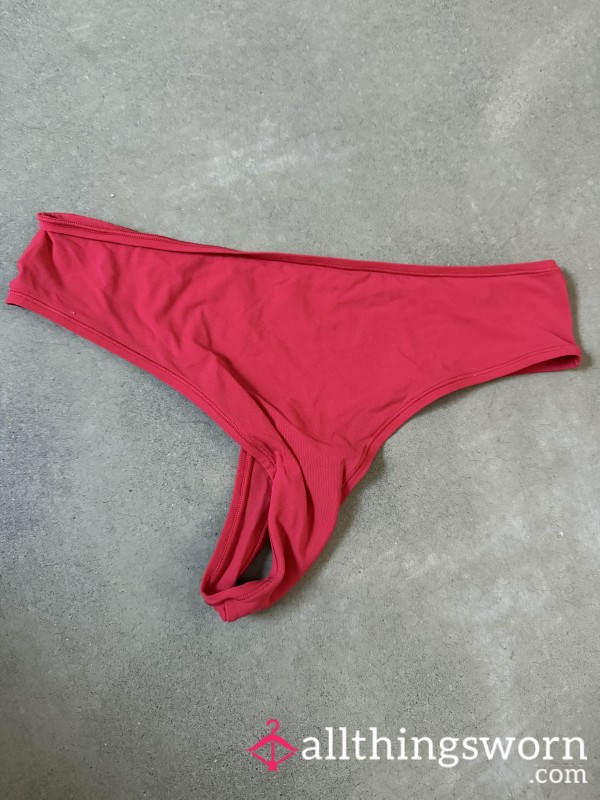Soft Red Thong