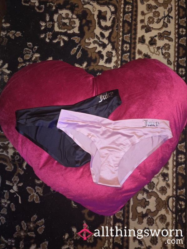 Soft Satin Juicy Couture Trans Panties