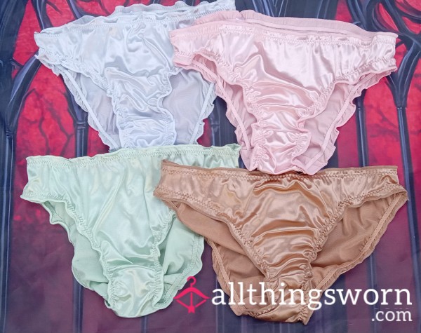 Soft, Silky, And Satin!   Choose Your Color.  2 Days Of Wear Included!