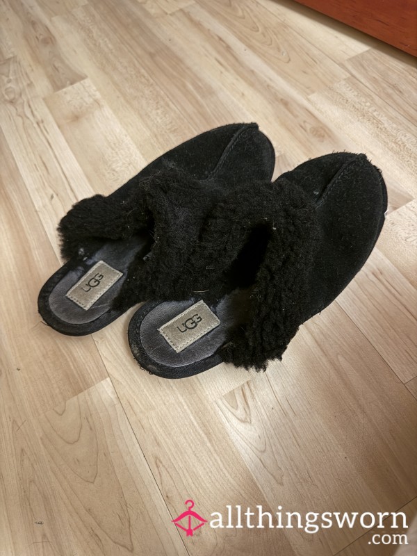 Soft, Smelly, Fluffy Slippers