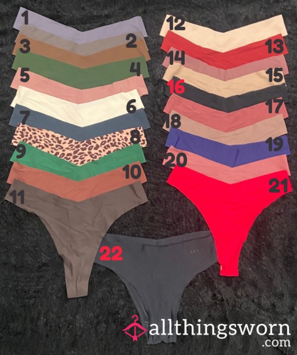 Soft Smooth & Seamless Thongs 🌸