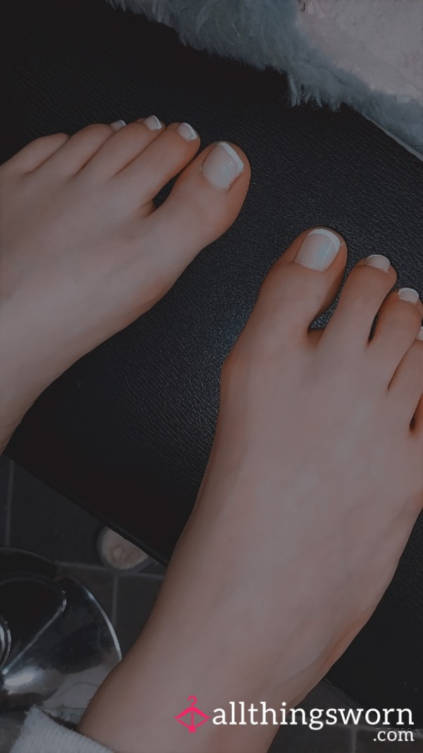 Soft, Smooth Soles & Perfect Toes – Close-Up HD Shots 💕