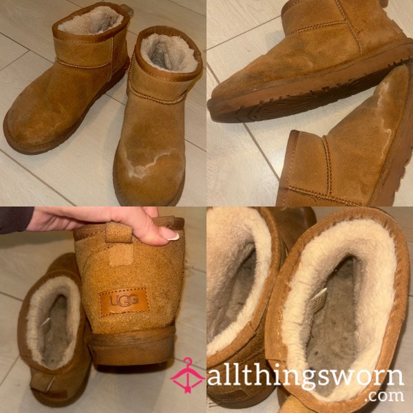 Soft, Sweaty, Well Loved Ugg Boots😈
