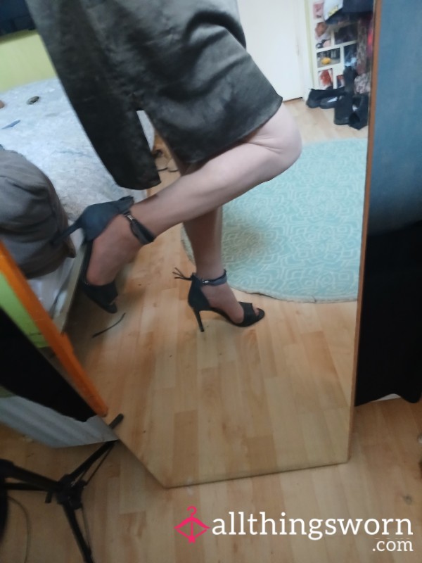 Soft Tights Worn Pantyless