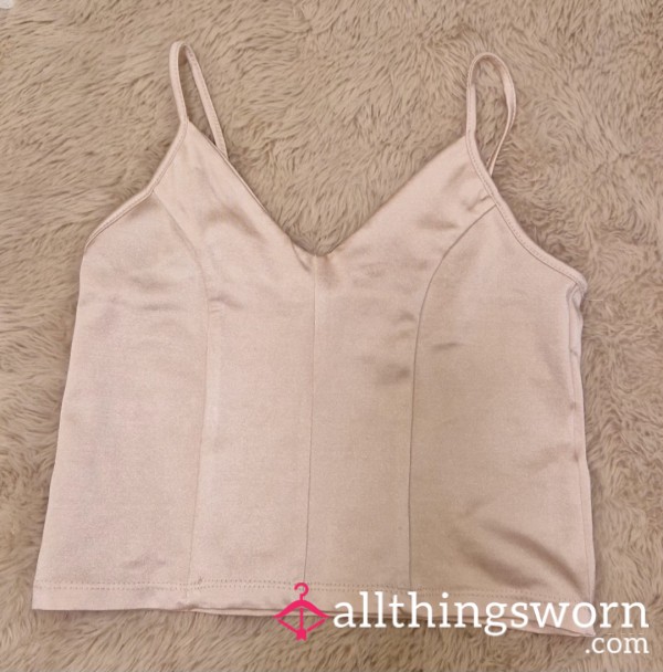 Soft Touch Stretch Sissy Top🤍