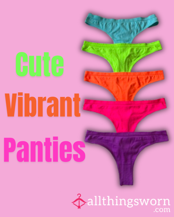 🌈👀 Soft Wet Colourful Thongs 💦