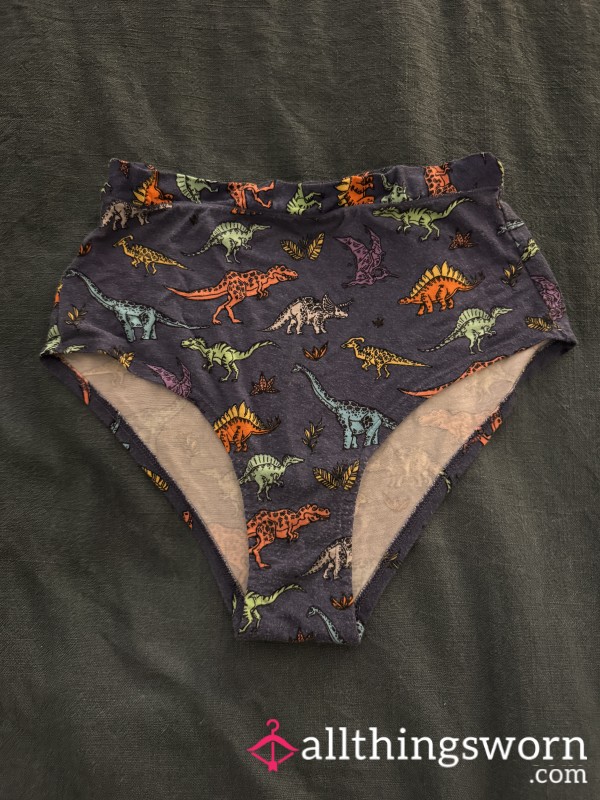 Soft Worn High Waist Panties Ready To Go To A New Loving Home