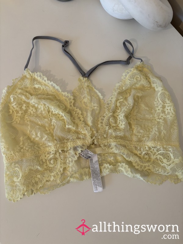 Soft Yellow Bra 💛✨💐