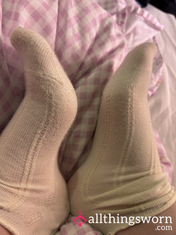Soft Yellow Socks