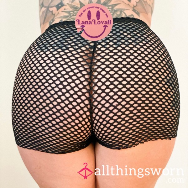 Soho Nights - Fishnet Hot Pants (XL)