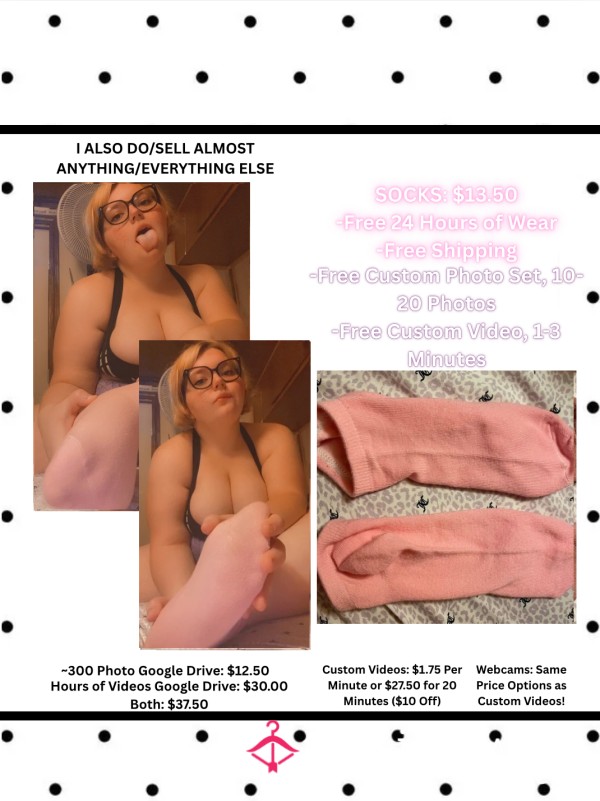 Solid Bright Pink Socks