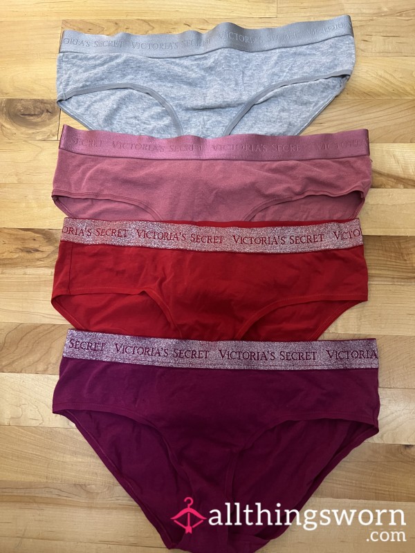 Solid Color VS Hiphugger Panties - 48hr+ Custom Wear