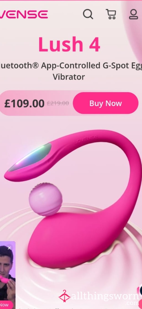Lovesense Solo Control Of  My Lush 4 Or Let Me Control Your Toy 😼🍆