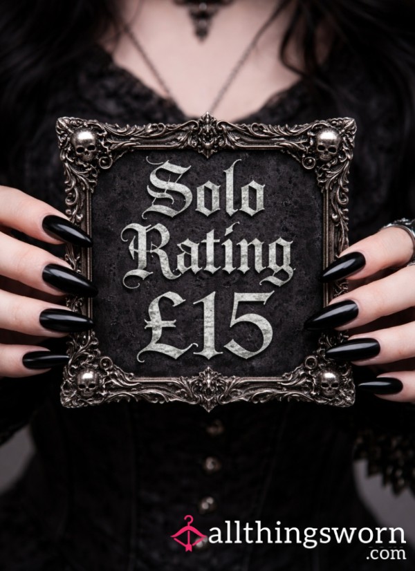 Solo D*ck Rating