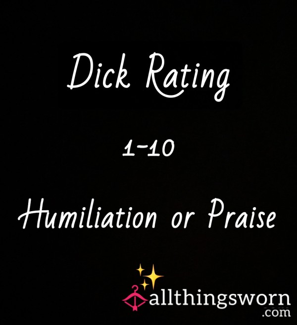 Solo D*ck Rating