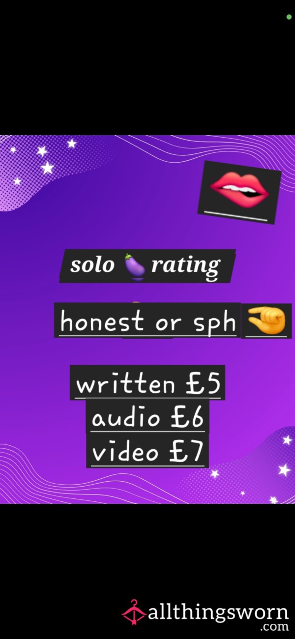 Solo D*ck Dating