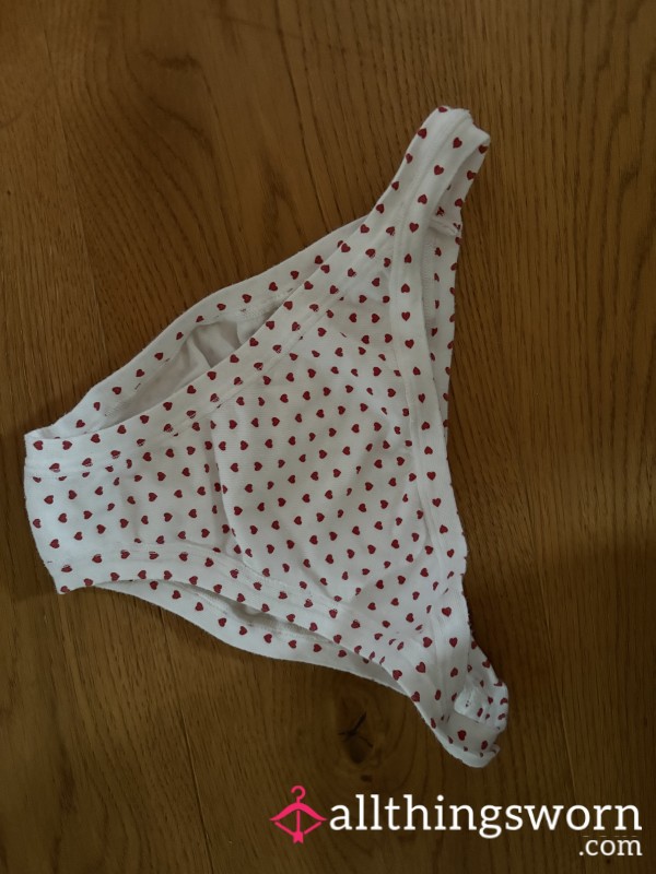 Some Worn Panties, Sporty White Girl Clothes, Try Them!
