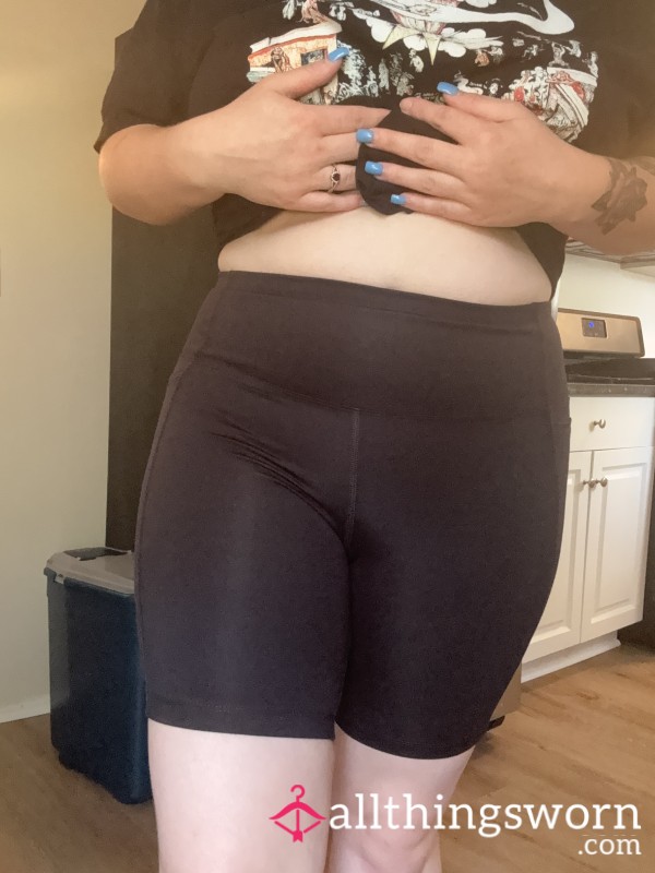 Spandex Biker Shorts