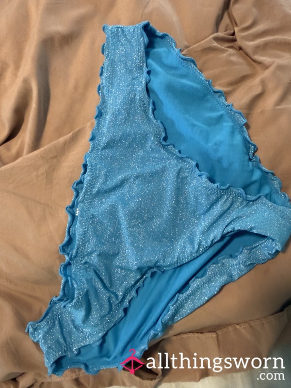 Sparkle Blue Bikini Bottoms