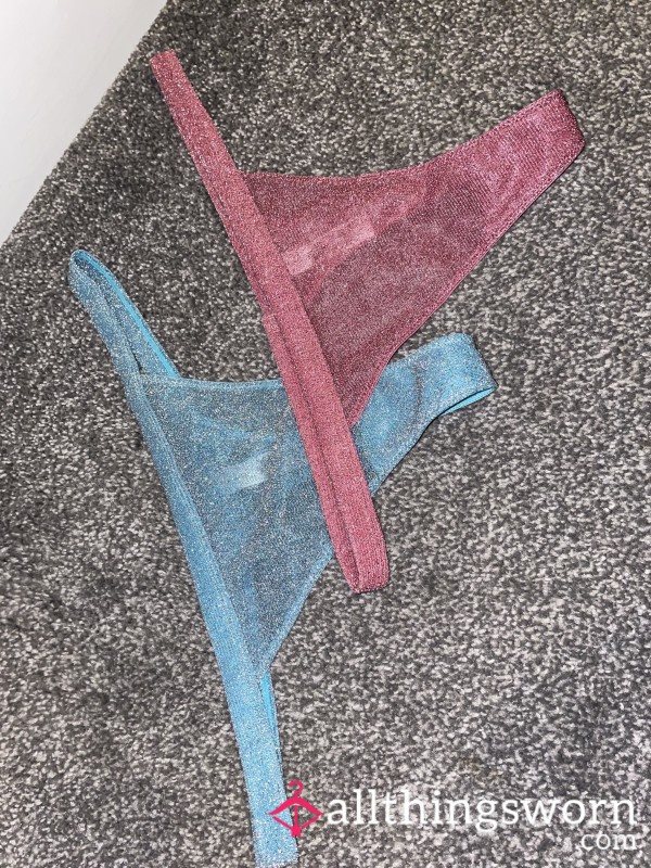 Sparkly Glitter Thongs 🥵