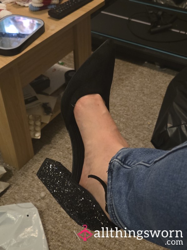 Sparkly, High Heel Shoes