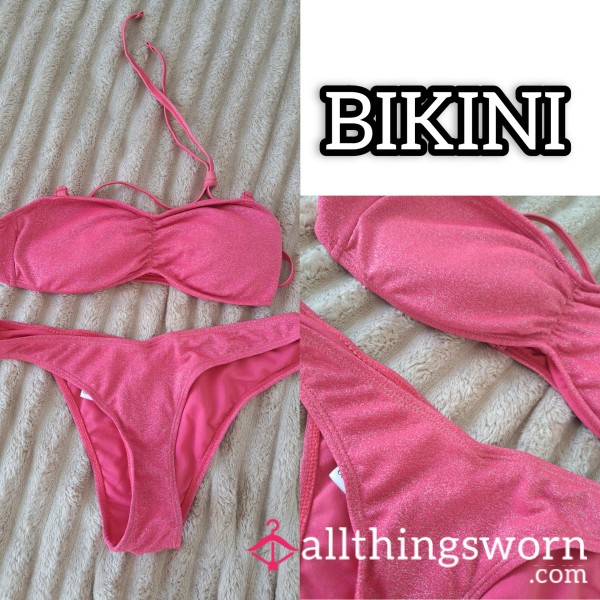 Sparkly Pink Bikini