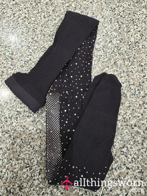 Sparkly Rhinestone Pantyhose