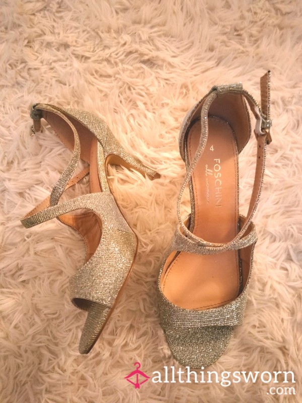 Sparkly Strappy Sandals