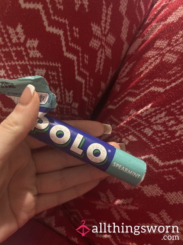 Spat Out/sucked Polo Mints 👅