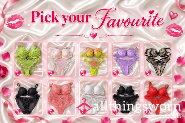 💋Bra And Pantie Set💋