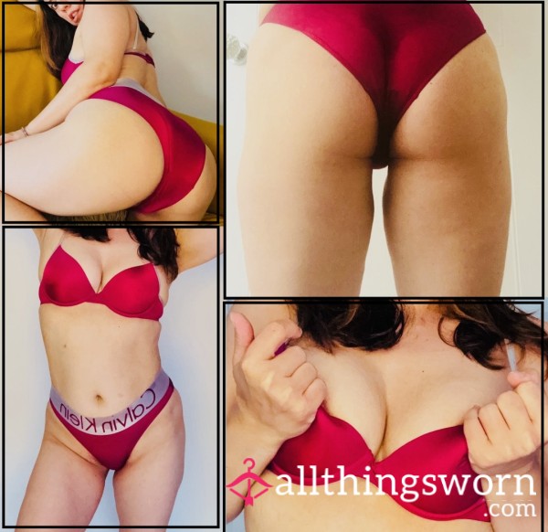 🖤 Velvet’s Set CK Satin 48h Wear+ 5 Mins Video Custom