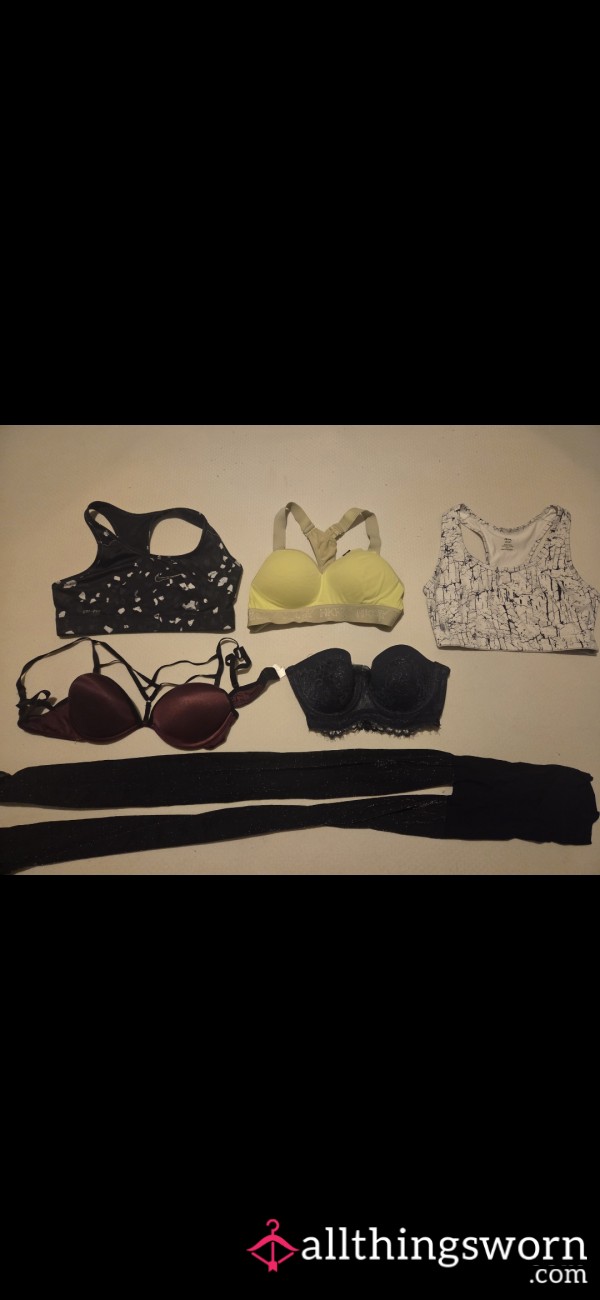 Special Price 😌 • Gym Tops, Bras And A Glittery Pantyhose 🫶