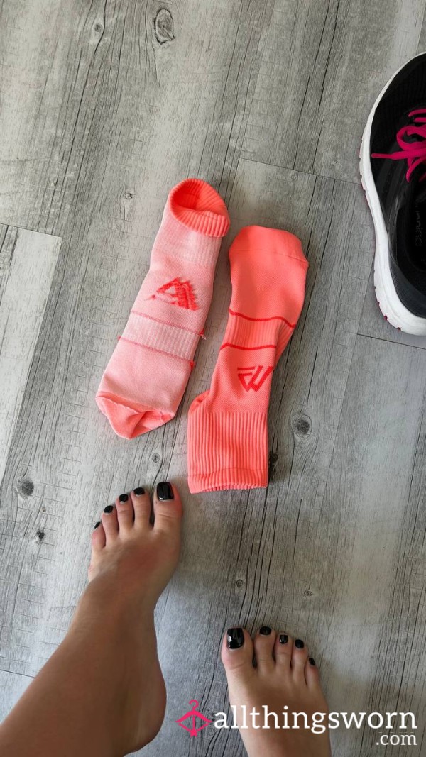 Post-run Socks Soaked In Summer Sweat