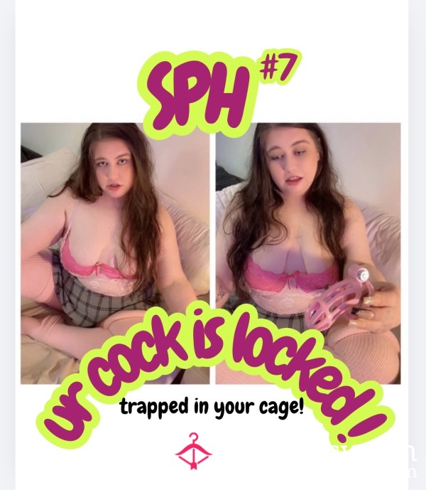 SPH Princess Locks Your C*ck - BBW Goddess Femdom Video For Tiny Shrimp Losers