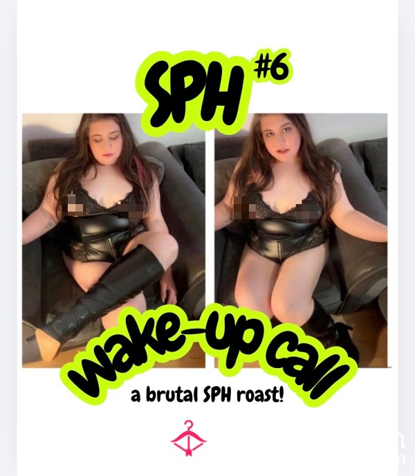 SPH Wake-up Call - Brutal Roast By BBW Goddess In Leather Heel Boots