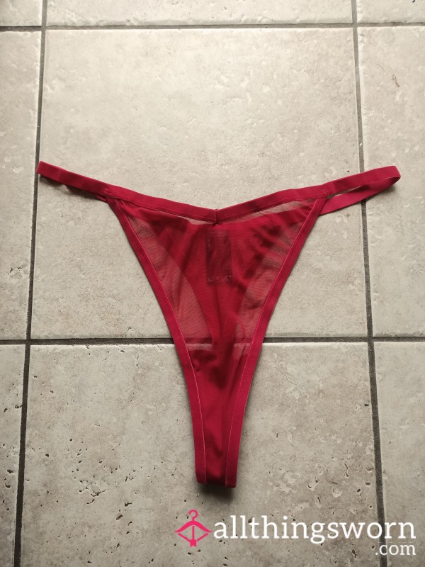 Spicy Red Thong