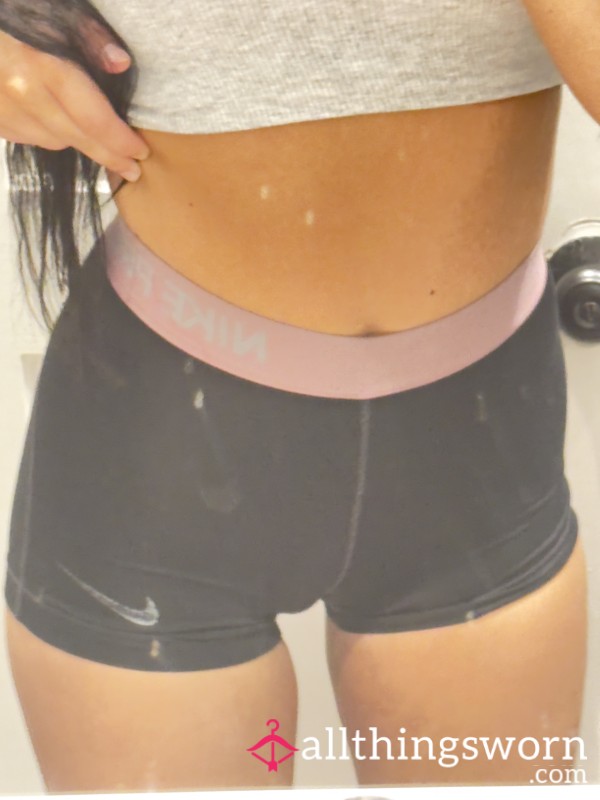 Spicy Worn Sweaty Gym Shorts