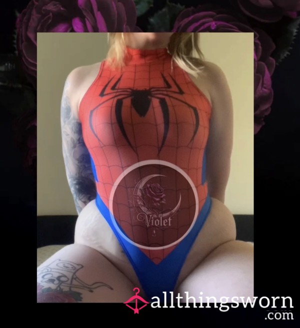 Spider Woman Cosplay Tease & Play