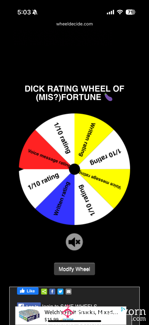 Spin And Be Rated 🍆