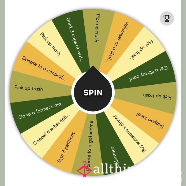 Spin My Task Wheel