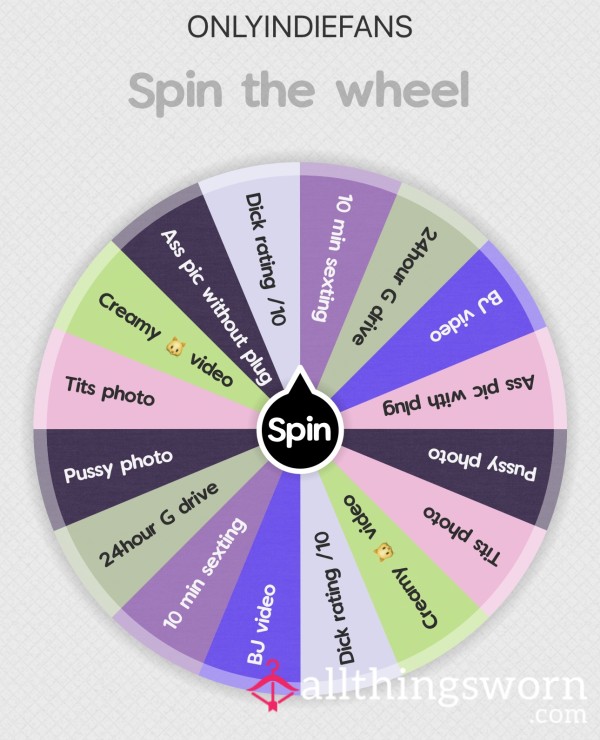 SPIN MY WHEEL